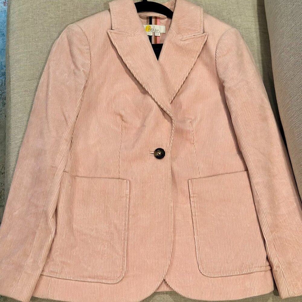 Pink Boden Blazer